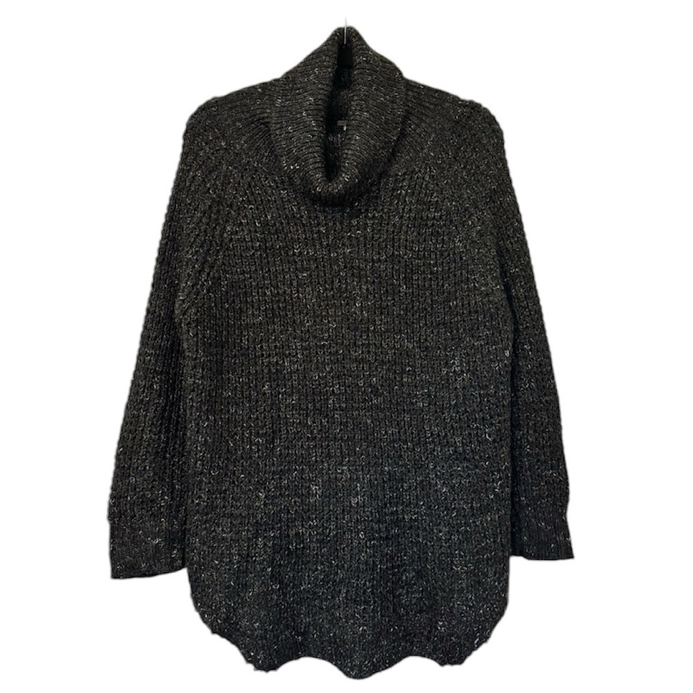 Free People Wool Blend Cowl Neck Knit Sweater